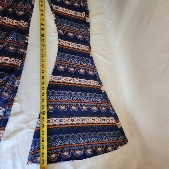 Hayden Womens Colorful Flared Pants NWT Size S Boho - Picture 9 of 9